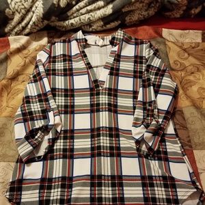 2/$12 ❣Stripped Tunic womans large